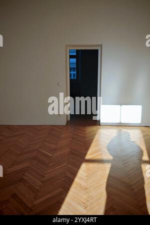 Miete in der Immobilienbranche, ein Zeichen für deutsche Miete in der Immobilienbranche Stockfoto