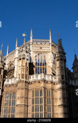 Westminster Abbey in London, Großbritannien Stockfoto
