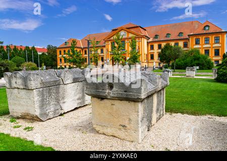 Rathaus in Komarom, Ungarn Stockfoto