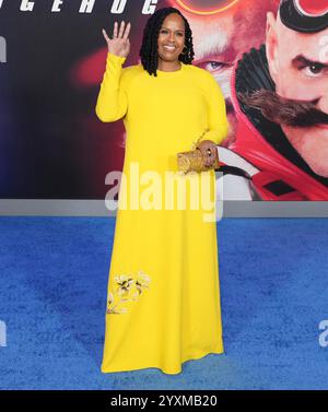 Natasha Rothwell kommt am Montag im Paramount's SONIC THE IGEL 3 Los Angeles Premiere im TCL Chinese Theatre in Hollywood, CA. Dezember 2024. (Foto: Sthanlee B. Mirador/SIPA USA) Stockfoto