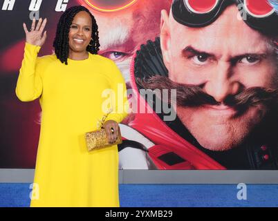 Natasha Rothwell kommt am Montag im Paramount's SONIC THE IGEL 3 Los Angeles Premiere im TCL Chinese Theatre in Hollywood, CA. Dezember 2024. (Foto: Sthanlee B. Mirador/SIPA USA) Stockfoto