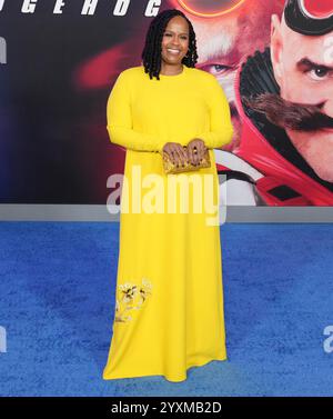 Natasha Rothwell kommt am Montag im Paramount's SONIC THE IGEL 3 Los Angeles Premiere im TCL Chinese Theatre in Hollywood, CA. Dezember 2024. (Foto: Sthanlee B. Mirador/SIPA USA) Stockfoto