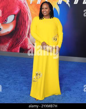 Los Angeles, USA. Dezember 2024. Natasha Rothwell kommt am Montag im Paramount's SONIC THE IGEL 3 Los Angeles Premiere im TCL Chinese Theatre in Hollywood, CA. Dezember 2024. (Foto: Sthanlee B. Mirador/SIPA USA) Credit: SIPA USA/Alamy Live News Stockfoto