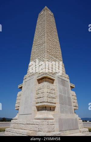 CANAKKALE, TURKIYE - 18. JUNI 2024: Cape Helles Memorial in Gallipoli Stockfoto