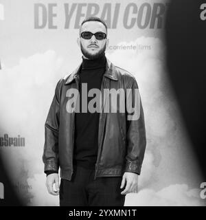 C. Tangana nimmt am 17. Dezember 2024 im Hotel URSO am Fotoruf von „La Guitarra Flamenca de Yerai Cortes“ in Madrid Teil. Stockfoto