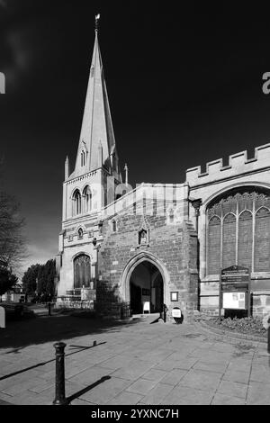 All Hallows Pfarrei Kirche, Wellingborough Stadt, Northamptonshire, England, UK Stockfoto