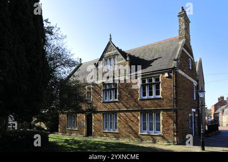 Architektur in Wellingborough Town, Northamptonshire, England, Großbritannien Stockfoto