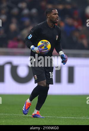 Mailand, Italien. Dezember 2024. Während des Spiels der Serie A bei Giuseppe Meazza, Mailand. Der Bildnachweis sollte lauten: Jonathan Moscrop/Sportimage Credit: Sportimage Ltd/Alamy Live News Stockfoto