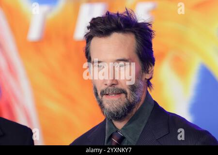 Los Angeles, USA. Dezember 2024. Keanu Reeves bei „Sonic the Hedgehog 3“ Premiere im TCL Chinese Theatre, Los Angeles, CA, 16. Dezember 2024. Foto: Joseph Martinez/PictureLux Credit: PictureLux/The Hollywood Archive/Alamy Live News Stockfoto