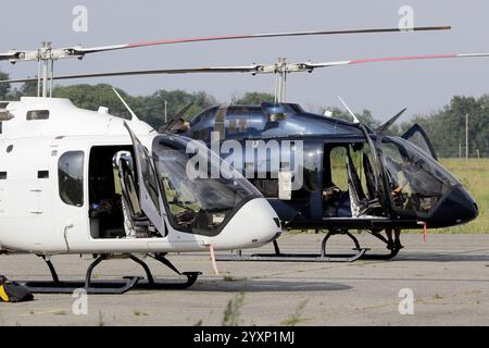 Bell 505 leichte Hubschrauber. Stockfoto