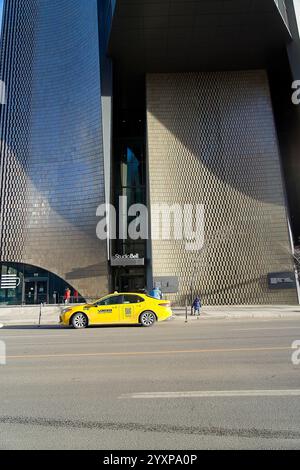 Calgary Kanada - 29. Dezember 2023 - Studio Bell, Heimstadion des National Music Centre Stockfoto