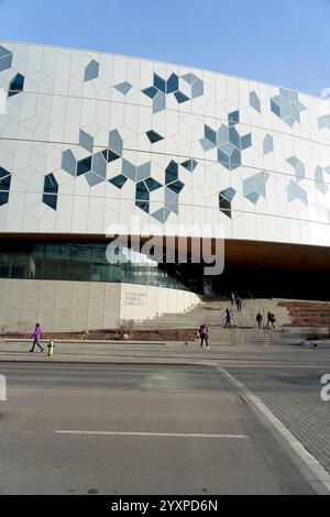 Calgary Kanada - 29. Dezember 2023 - Calgary New Central Library Building Stockfoto