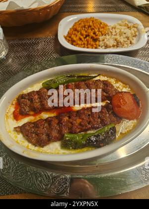 Ali Nazik türkisches Restaurant Essen Stockfoto