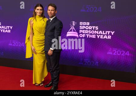 Manchester, Großbritannien. Dezember 2024. Mark Cavendish bei der BBC Sports Personality of the Year 2024 Credit: Craig Hawkhead/Alamy Live News Stockfoto