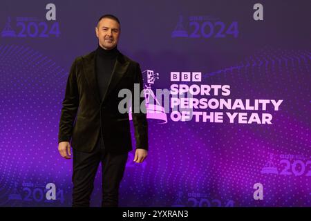 Manchester, Großbritannien. Dezember 2024. Paddy McGuinness bei der BBC Sports Personality of the Year 2024 Credit: Craig Hawkhead/Alamy Live News Stockfoto