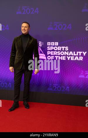 Manchester, Großbritannien. Dezember 2024. Paddy McGuinness bei der BBC Sports Personality of the Year 2024 Credit: Craig Hawkhead/Alamy Live News Stockfoto