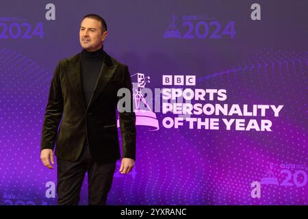 Manchester, Großbritannien. Dezember 2024. Paddy McGuinness bei der BBC Sports Personality of the Year 2024 Credit: Craig Hawkhead/Alamy Live News Stockfoto