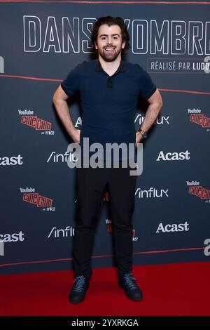 Paris, Frankreich. Dezember 2024. Ludoc besuchte am 17. Dezember 2024 die Dans L’Ombre Premiere im Mk2 Bibliothèque Cinema in Paris. Foto: Alexis Jumeau/ABACAPRESS. COM Credit: Abaca Press/Alamy Live News Stockfoto