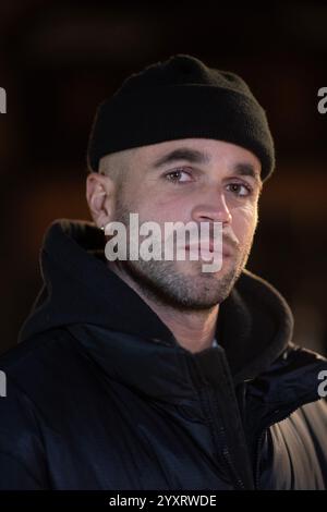 Les Arcs, Frankreich. Dezember 2024. Antoine Besse nahm am 17. Dezember 2024 am Ollie Photocall im Rahmen des Les Arcs Film Festivals 2024 in Bourg-Saint-Maurice, Les Arcs, Frankreich Teil. Foto: Aurore Marechal/ABACAPRESS. COM Credit: Abaca Press/Alamy Live News Stockfoto