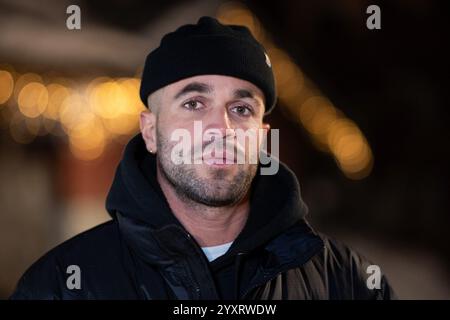 Les Arcs, Frankreich. Dezember 2024. Antoine Besse nahm am 17. Dezember 2024 am Ollie Photocall im Rahmen des Les Arcs Film Festivals 2024 in Bourg-Saint-Maurice, Les Arcs, Frankreich Teil. Foto: Aurore Marechal/ABACAPRESS. COM Credit: Abaca Press/Alamy Live News Stockfoto