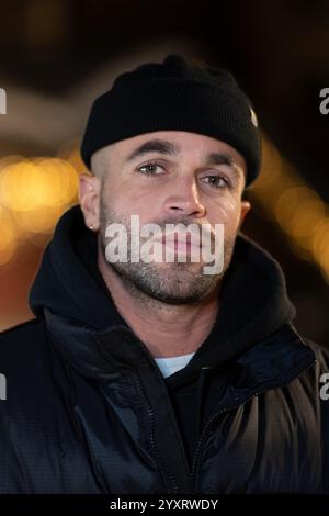 Les Arcs, Frankreich. Dezember 2024. Antoine Besse nahm am 17. Dezember 2024 am Ollie Photocall im Rahmen des Les Arcs Film Festivals 2024 in Bourg-Saint-Maurice, Les Arcs, Frankreich Teil. Foto: Aurore Marechal/ABACAPRESS. COM Credit: Abaca Press/Alamy Live News Stockfoto