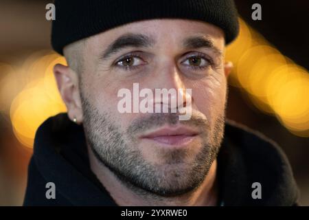 Les Arcs, Frankreich. Dezember 2024. Antoine Besse nahm am 17. Dezember 2024 am Ollie Photocall im Rahmen des Les Arcs Film Festivals 2024 in Bourg-Saint-Maurice, Les Arcs, Frankreich Teil. Foto: Aurore Marechal/ABACAPRESS. COM Credit: Abaca Press/Alamy Live News Stockfoto