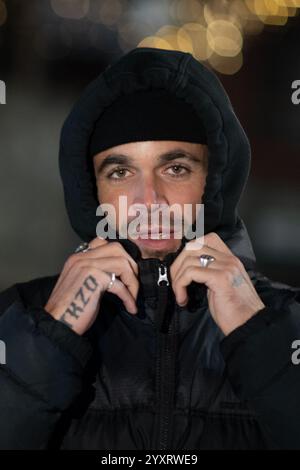 Les Arcs, Frankreich. Dezember 2024. Antoine Besse nahm am 17. Dezember 2024 am Ollie Photocall im Rahmen des Les Arcs Film Festivals 2024 in Bourg-Saint-Maurice, Les Arcs, Frankreich Teil. Foto: Aurore Marechal/ABACAPRESS. COM Credit: Abaca Press/Alamy Live News Stockfoto