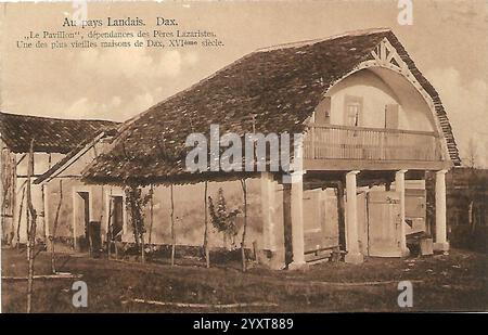 Dax (Landes) - Grand séminaire Lazariste Notre-Dame du Pouy 30. Stockfoto