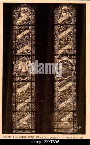 Dax (Landes) - Grand séminaire Lazariste Notre-Dame du Pouy 24. Stockfoto