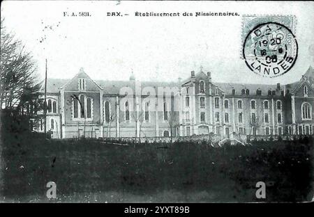 Dax (Landes) - Grand séminaire Lazariste Notre-Dame du Pouy 8. Stockfoto