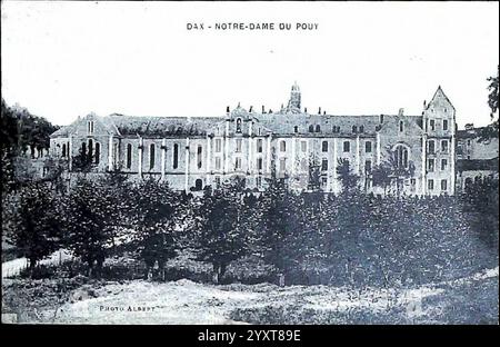 Dax (Landes) - Grand séminaire Lazariste Notre-Dame du Pouy 7. Stockfoto