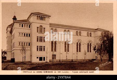 Dax (Landes) - Grand séminaire Lazariste Notre-Dame du Pouy 9. Stockfoto
