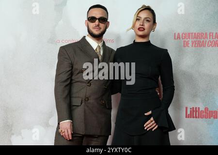 Madrid, Spanien. Dezember 2024. Teilnahme an der Premiere von La Guitarra Flamenca de Yerai Cortés im Kinépolis Ciudad de la Imagen am 17. Dezember 2024 in Madrid, Spanien Credit: SIPA USA/Alamy Live News Stockfoto