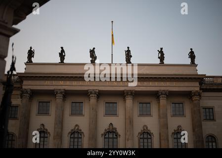 Humboldt-Universität Berlin, eine der ältesten Universitäten Deutschlands, bekannt für ihre historische Architektur Stockfoto