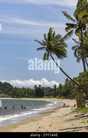 Palm Beach, Pacific Harbour Village, Rovodrau Bay, Viti Levu Island, Fidschi, Ozeanien Stockfoto