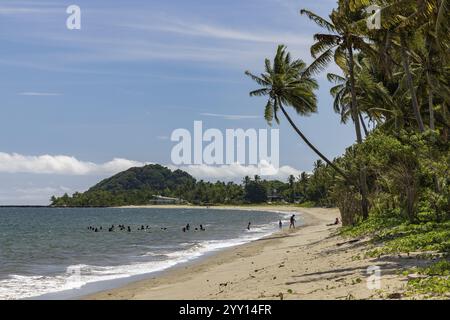 Palm Beach, Pacific Harbour Village, Rovodrau Bay, Viti Levu Island, Fidschi, Ozeanien Stockfoto