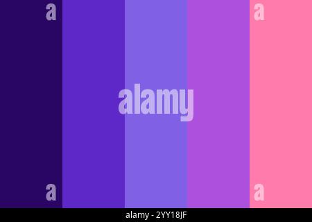 Lila rosa Farbpalette Streifen Hintergrund Vektor Design Stock Vektor