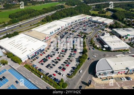 Birstall Shopping Park, Batley, Leeds, West Yorkshire, WF17 Stockfoto