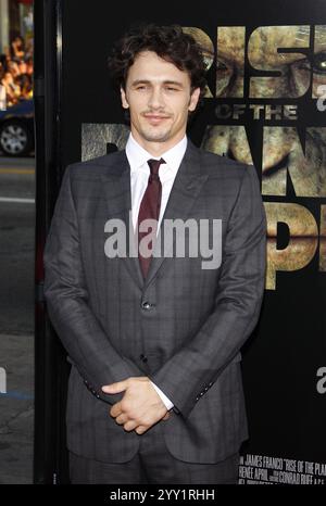 James Franco bei der Los Angeles Premiere von „Rise of the Planet of the Apes“, die am 28. Juli 2011 im Grauman's Chinese Theater in Hollywood, USA, stattfand. Stockfoto