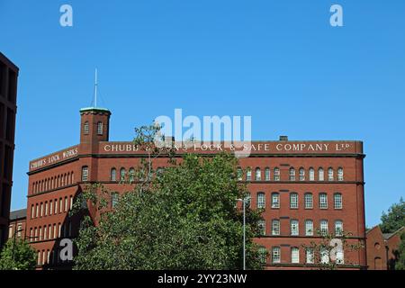 Chubbs Lock arbeitet in Wolverhampton Stockfoto