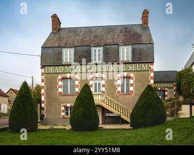 Dead Man es Corner Museum, Normandie, Frankreich Stockfoto