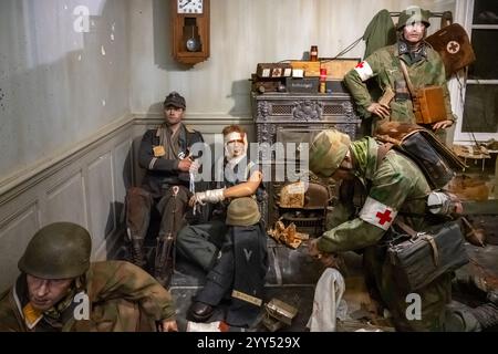 Dead Man es Corner Museum, Normandie, Frankreich Stockfoto