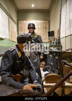 Dead Man es Corner Museum, Normandie, Frankreich Stockfoto