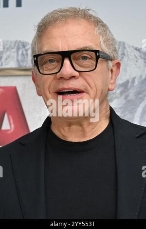 Roma, Latium. Dezember 2024. Marco Marzocca während des Fotoaufrufs des Cortina Express Films im Hotel Le Meridien Visconti, Rom, Italien, 19. Dezember Credit: massimo insabato/Alamy Live News Stockfoto