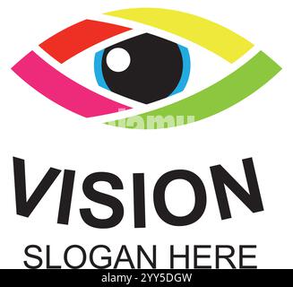 Eye Tech Logo-Design. Global Vision Logotype Design Grafik Symbol Symbol Vektor. Stock Vektor
