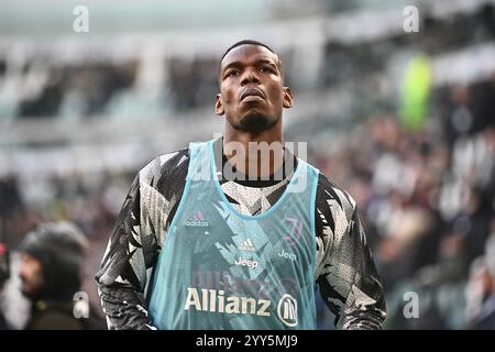 Foto Marco Alpozzi/LaPresse 29 Gennaio 2023 - Turin, Italien - Sport, calcio - Juventus vs Monza - Campionato italiano di calcio Serie A TIM 2022/2023 - Juventus Stadion. Nella Foto: Paul Pogba (Juventus F.C.) 29. Januar 2023 Turin, Italien - Sport, calcio - Juventus vs Monza - italienische Fußballmeisterschaft der Serie A 2022/2023 - Juventus-Stadion. Im Bild: Paul Pogba (Juventus F.C.) Stockfoto