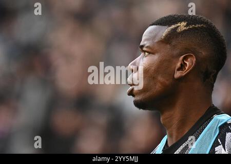 Foto Marco Alpozzi/LaPresse 29 Gennaio 2023 - Turin, Italien - Sport, calcio - Juventus vs Monza - Campionato italiano di calcio Serie A TIM 2022/2023 - Juventus Stadion. Nella Foto: Paul Pogba (Juventus F.C.) 29. Januar 2023 Turin, Italien - Sport, calcio - Juventus vs Monza - italienische Fußballmeisterschaft der Serie A 2022/2023 - Juventus-Stadion. Im Bild: Paul Pogba (Juventus F.C.) Stockfoto