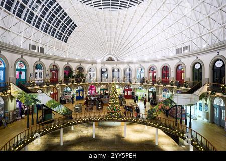 Leeds Corn Exchange Einkaufszentrum, Leeds, Yorkshire, Großbritannien Stockfoto