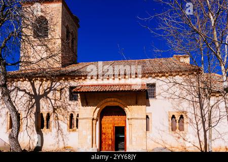 San Nicolás de Bari Chuch. Torrecaballeros, Segovia, Castilla y León, Spanien, Europa Stockfoto