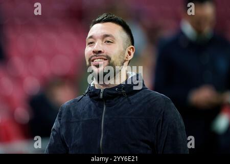 Amsterdam, Niederlande. Dezember 2024. AMSTERDAM, 19.12.2024, Johan Cruijff Arena, Saison 2024/2025, TOTO KNVB Beker Football zwischen Ajax und SC Telstar, Ajax Coach Francesco Farioli Credit: Pro Shots/Alamy Live News Stockfoto